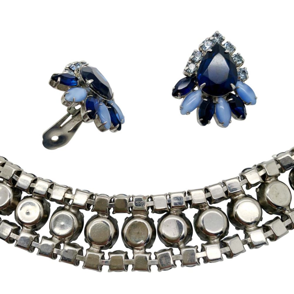 Vintage Moonglow Glass Bracelet