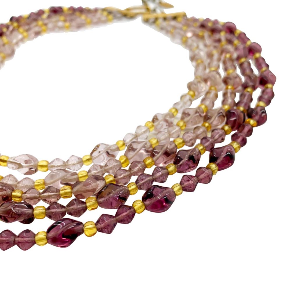 Vintage Dior Amethyst Necklace
