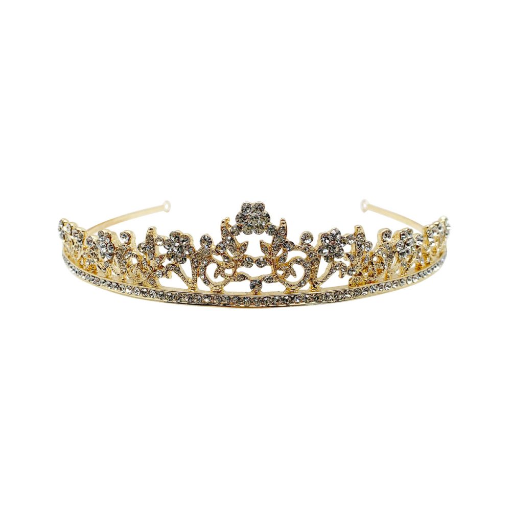 vintage floral tiara