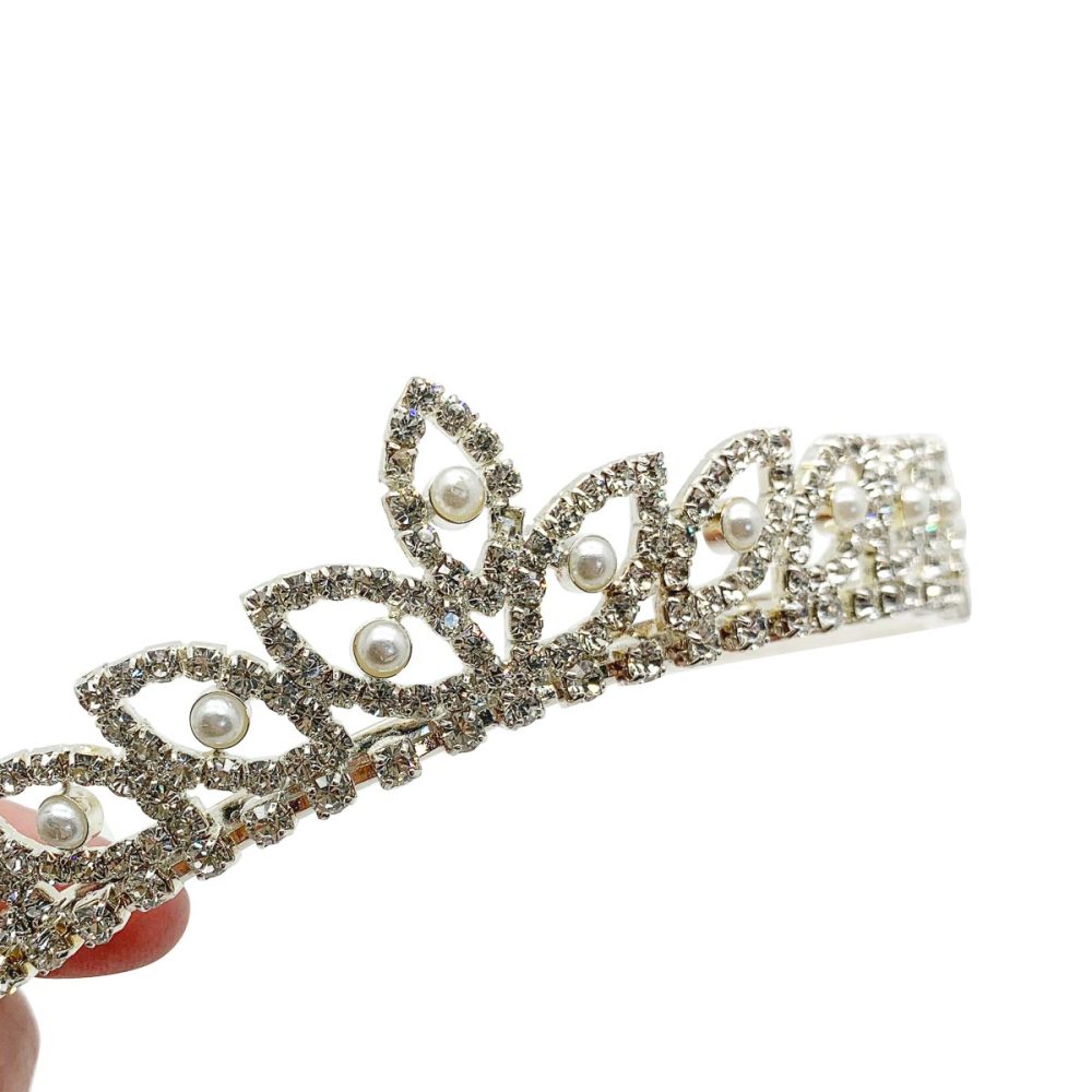 VINTAGE PEARL MARQUISE TIARA