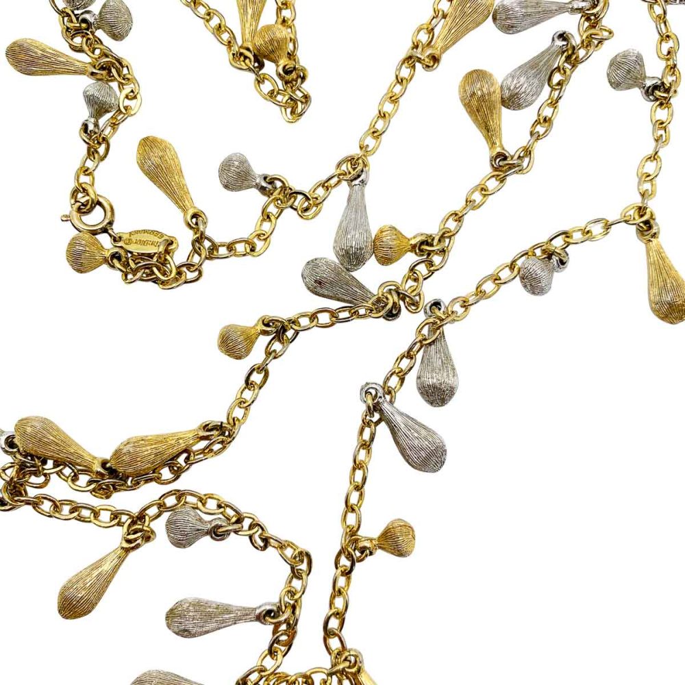 Vintage Dior Droplet Necklace