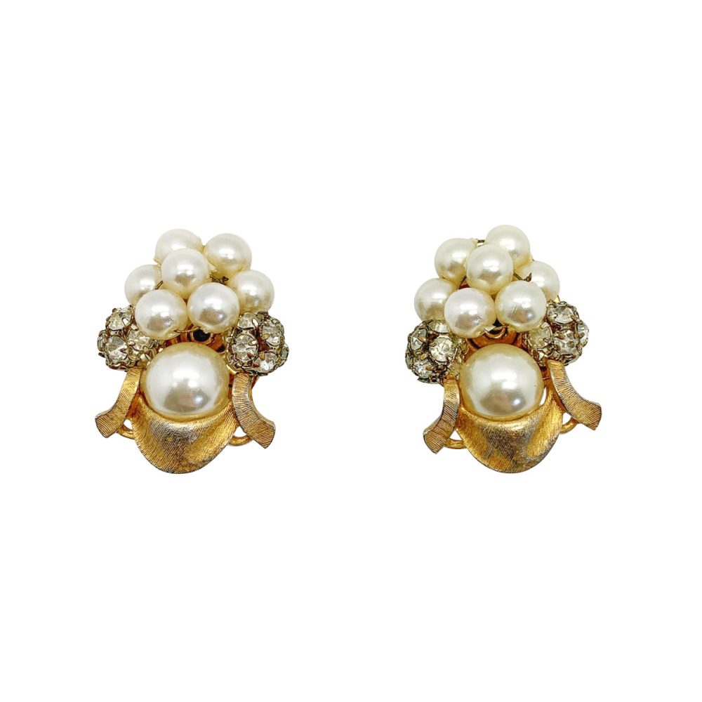 Vintage Pearl Droplet Necklace