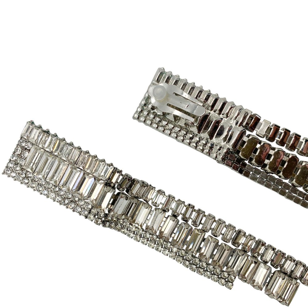 vintage deco drop earrings