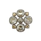 Jennifer Gibson Vintage Jewellery 1407 (6) chanel crystal logo brooch
