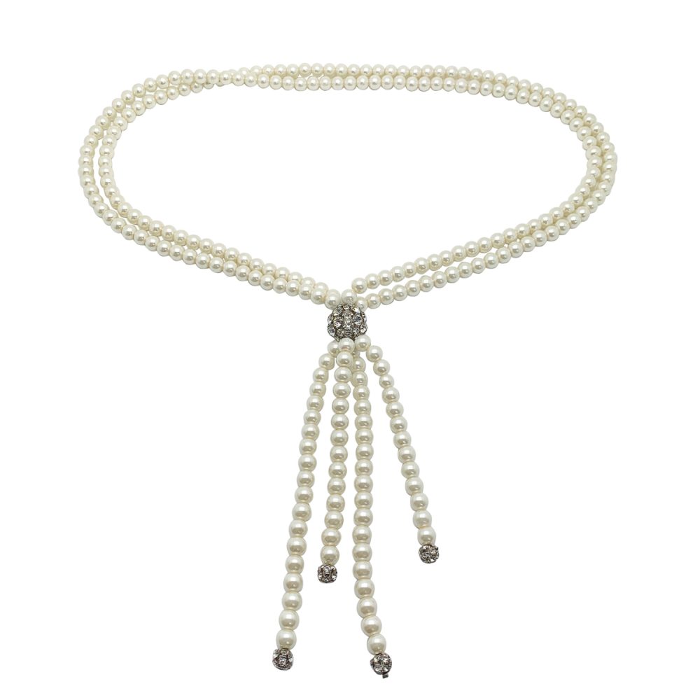 vintage pearl sautoir