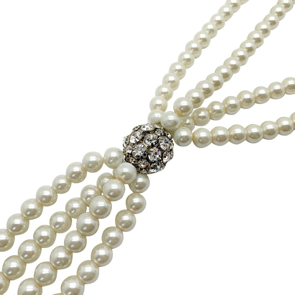 vintage pearl sautoir