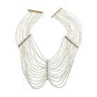 Jennifer Gibson Jewellery 1438 (4) Antique Bridal Glass & Paste Festoon Necklace 1880s