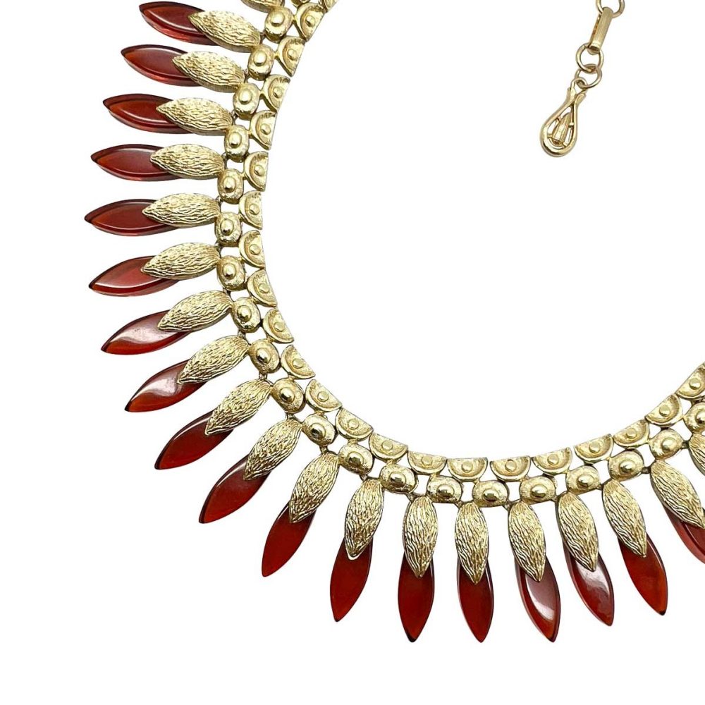 Vintage Coro Egyptian Revival Collar 1960s