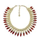Jennifer Gibson Jewellery 1444 (3) Vintage Coro Egyptian Revival Collar 1960s