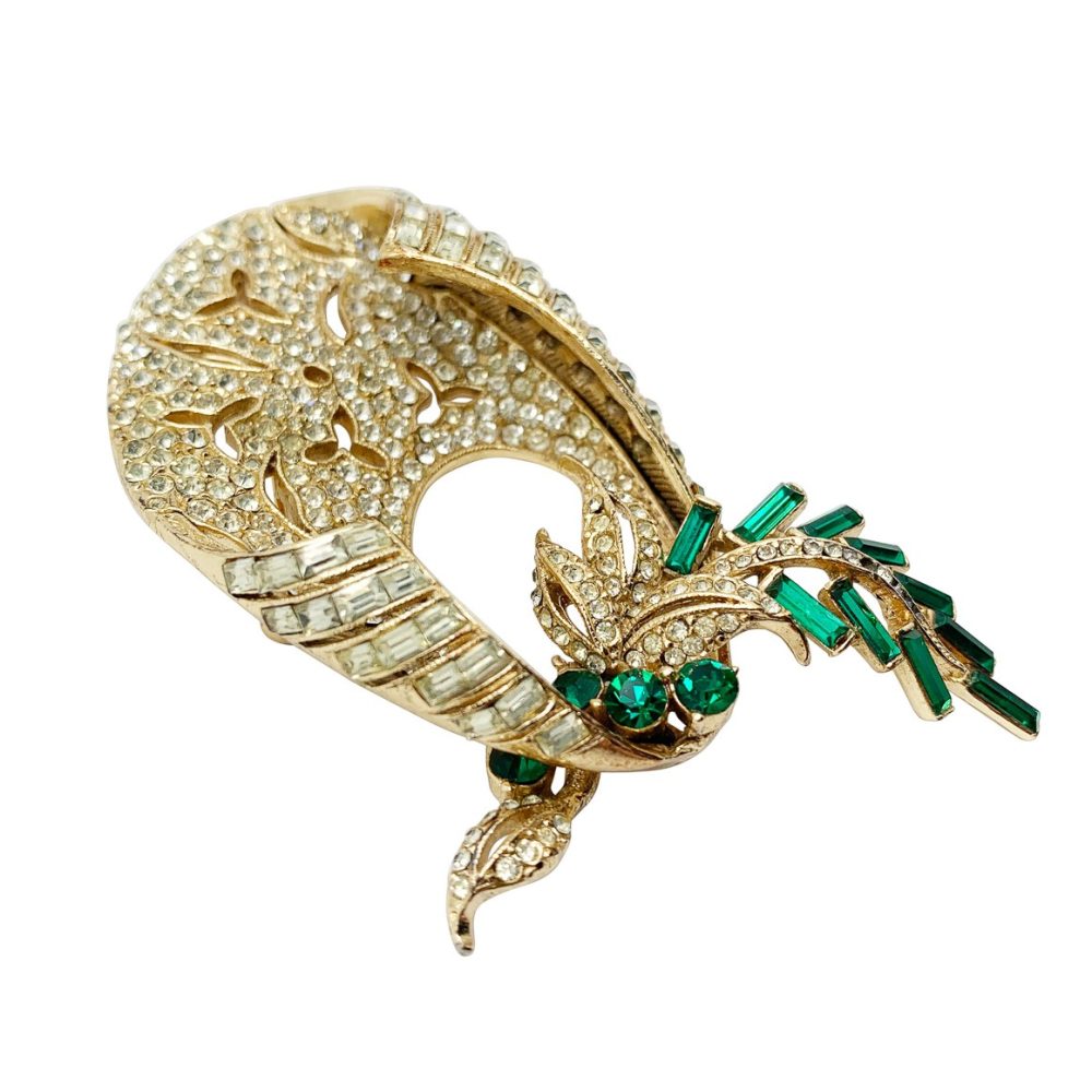 Vintage garland swag brooch