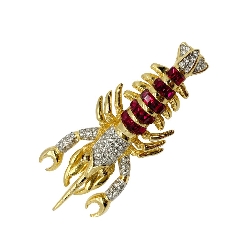 Vintage Lobster Brooch