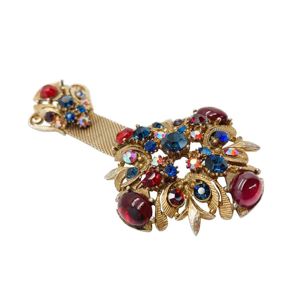 vintage Byzantine medal brooch
