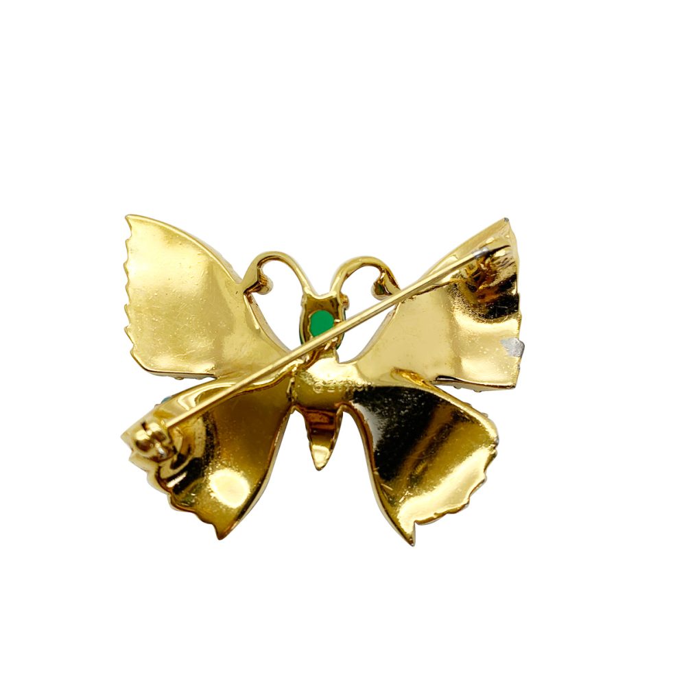 vintage Jomaz butterfly brooch