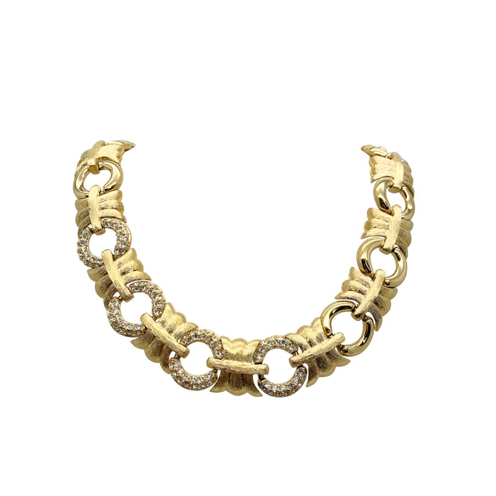 vintage Givenchy link necklace