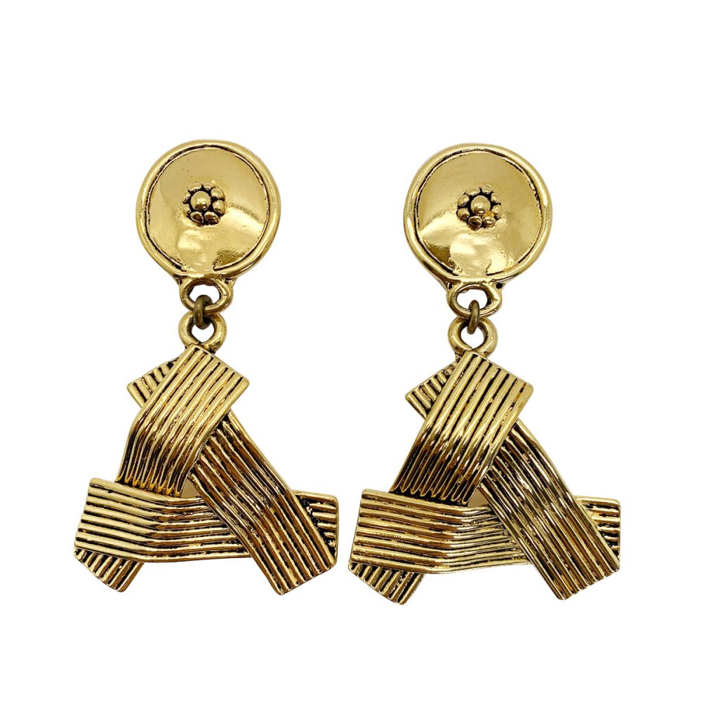 Vintage Ribbon Earrings