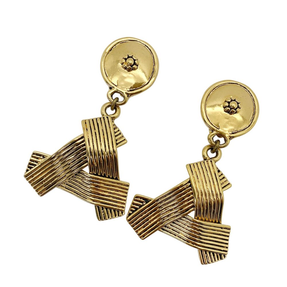 Vintage Ribbon Earrings