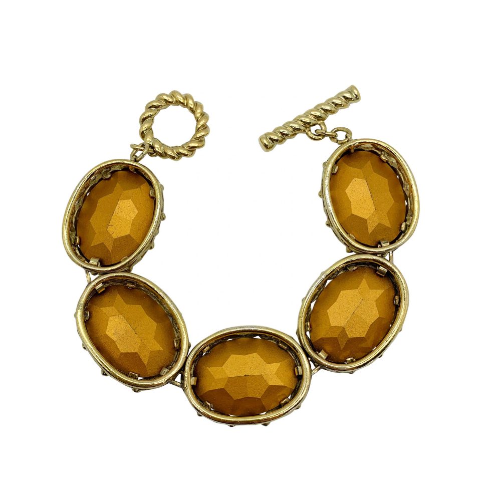 Vintage Dior Headlight Bracelet