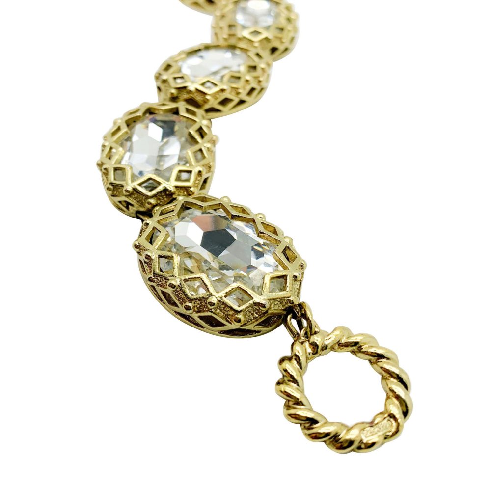 Vintage Dior Headlight Bracelet