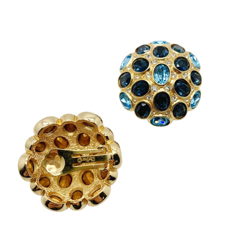Vintage Dior Sapphire Earrings