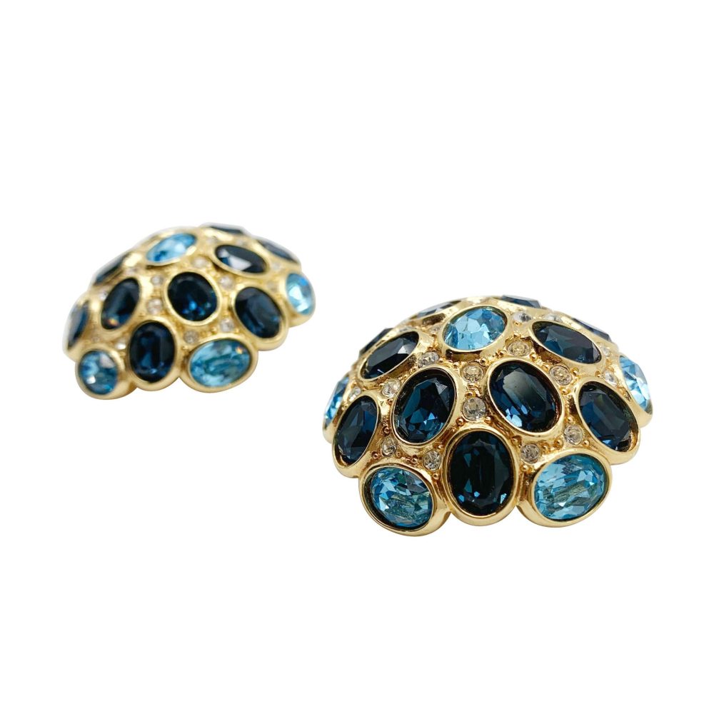 Vintage Dior Sapphire Earrings