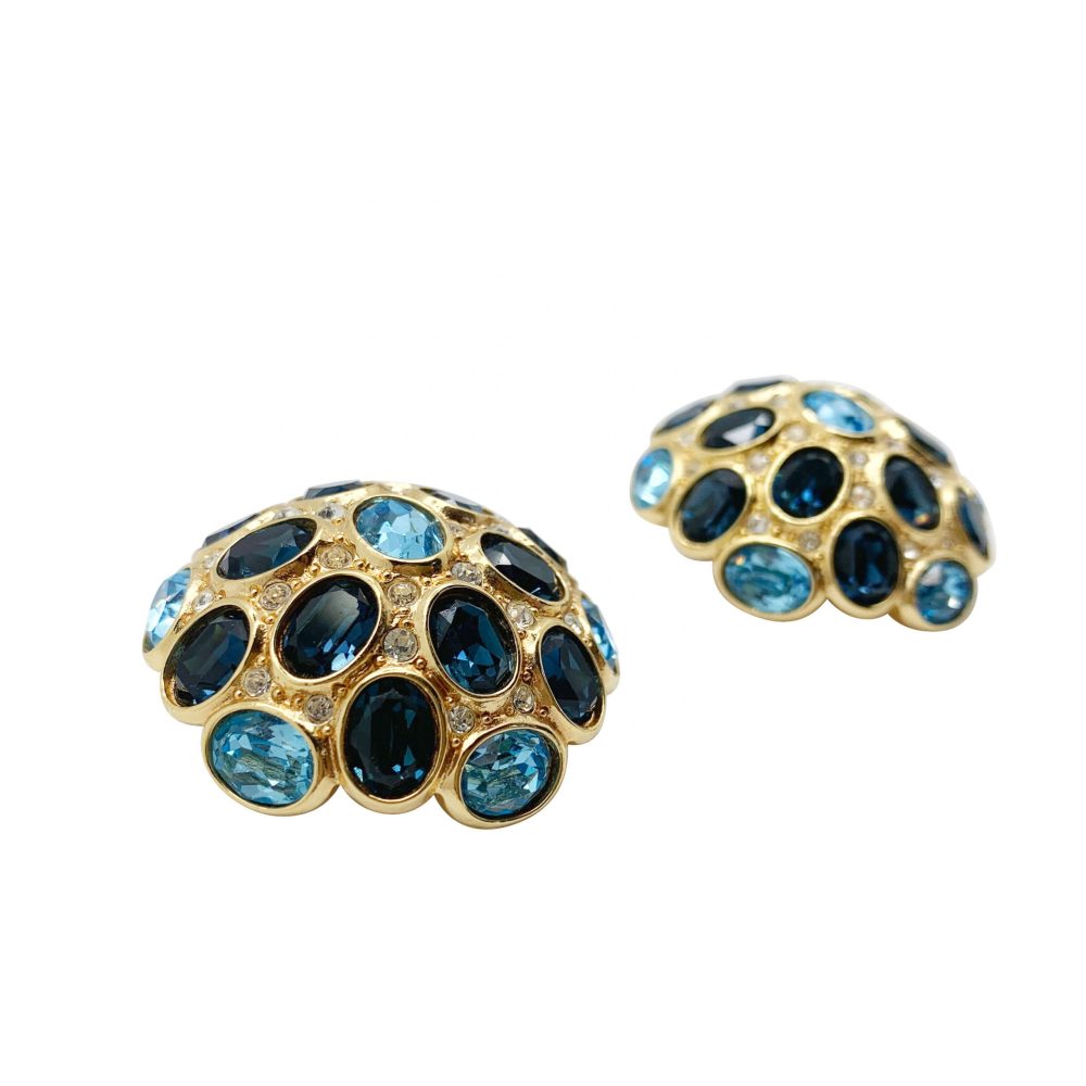 Vintage Dior Sapphire Earrings