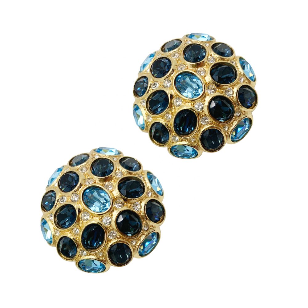 Vintage Dior Sapphire Earrings