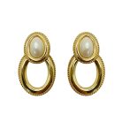 Jennifer Gibson Jewellery 1477 (2) Vintage Givenchy Doorknocker Earrings