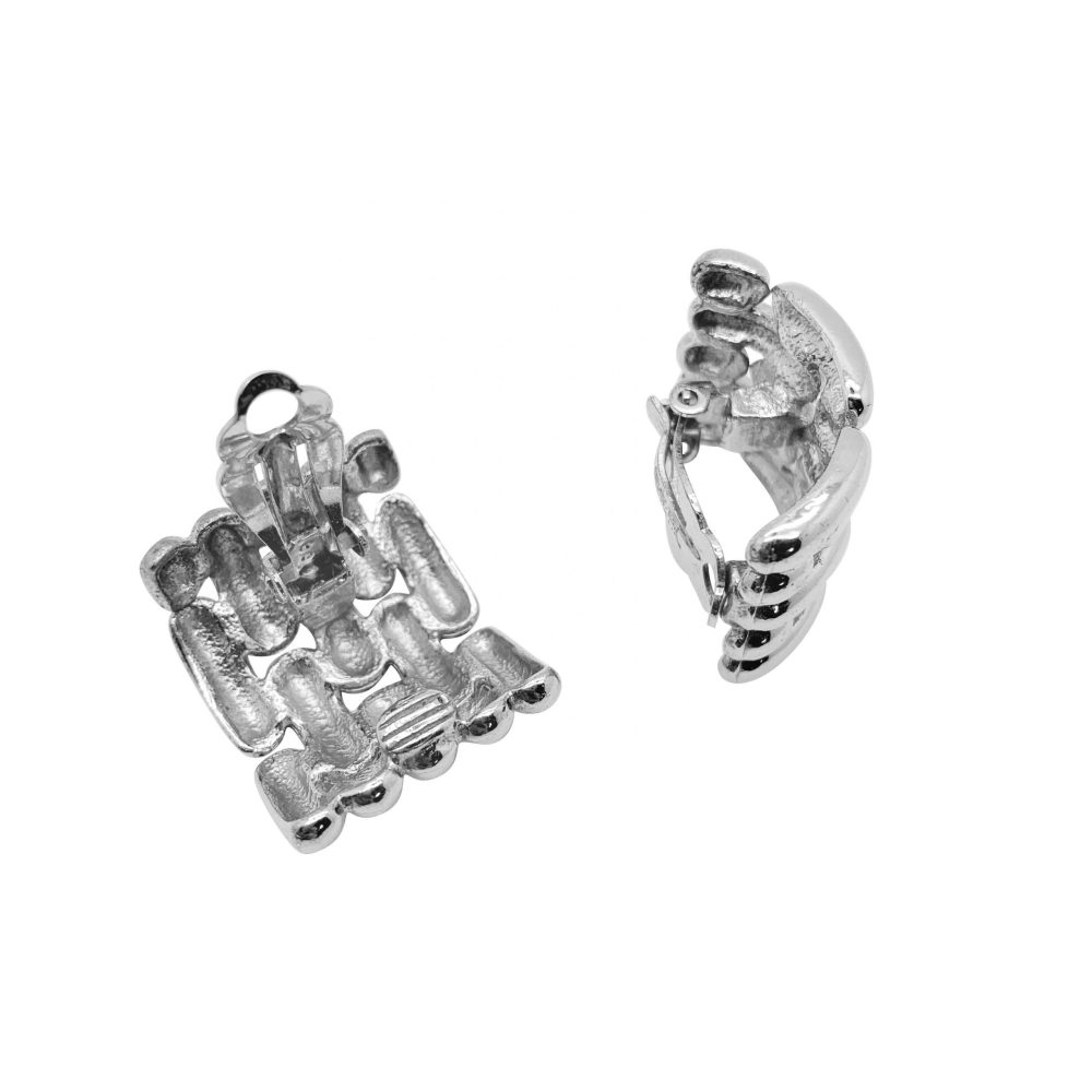 Vintage Givenchy Watch Link Earrings
