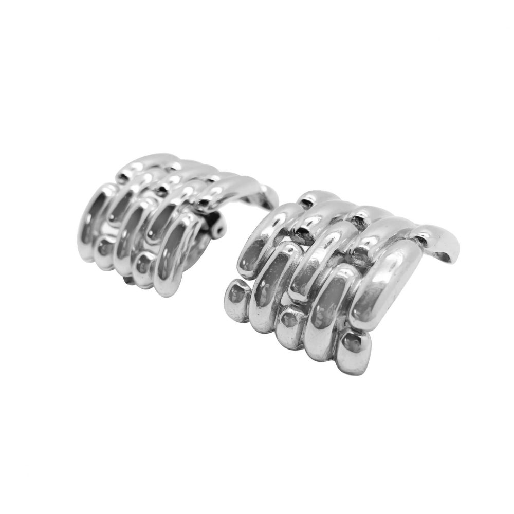 Vintage Givenchy Watch Link Earrings