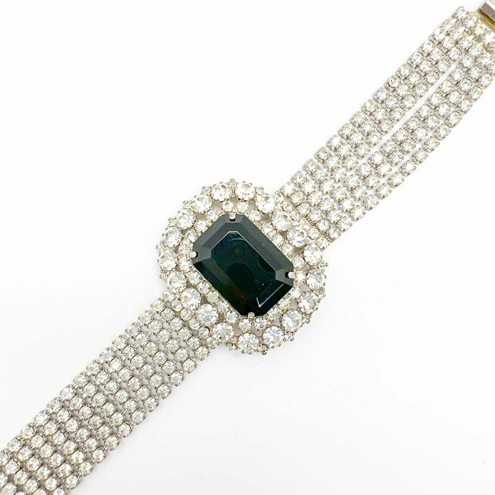 Vintage Crystal Cocktail Bracelet