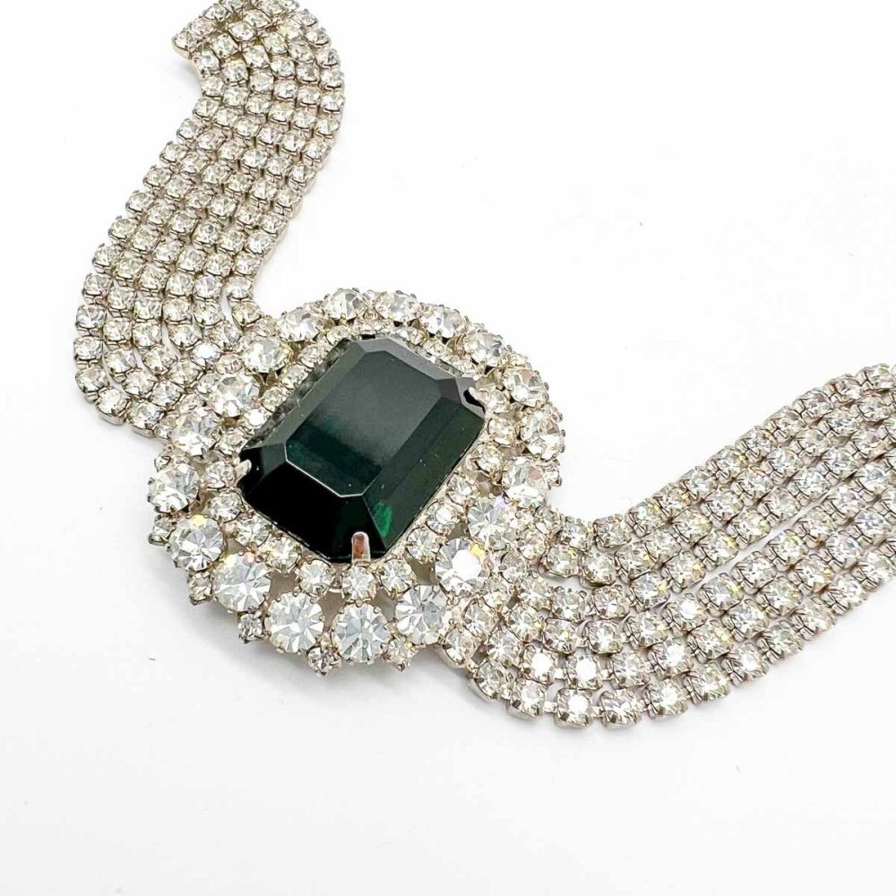 Vintage Crystal Cocktail Bracelet