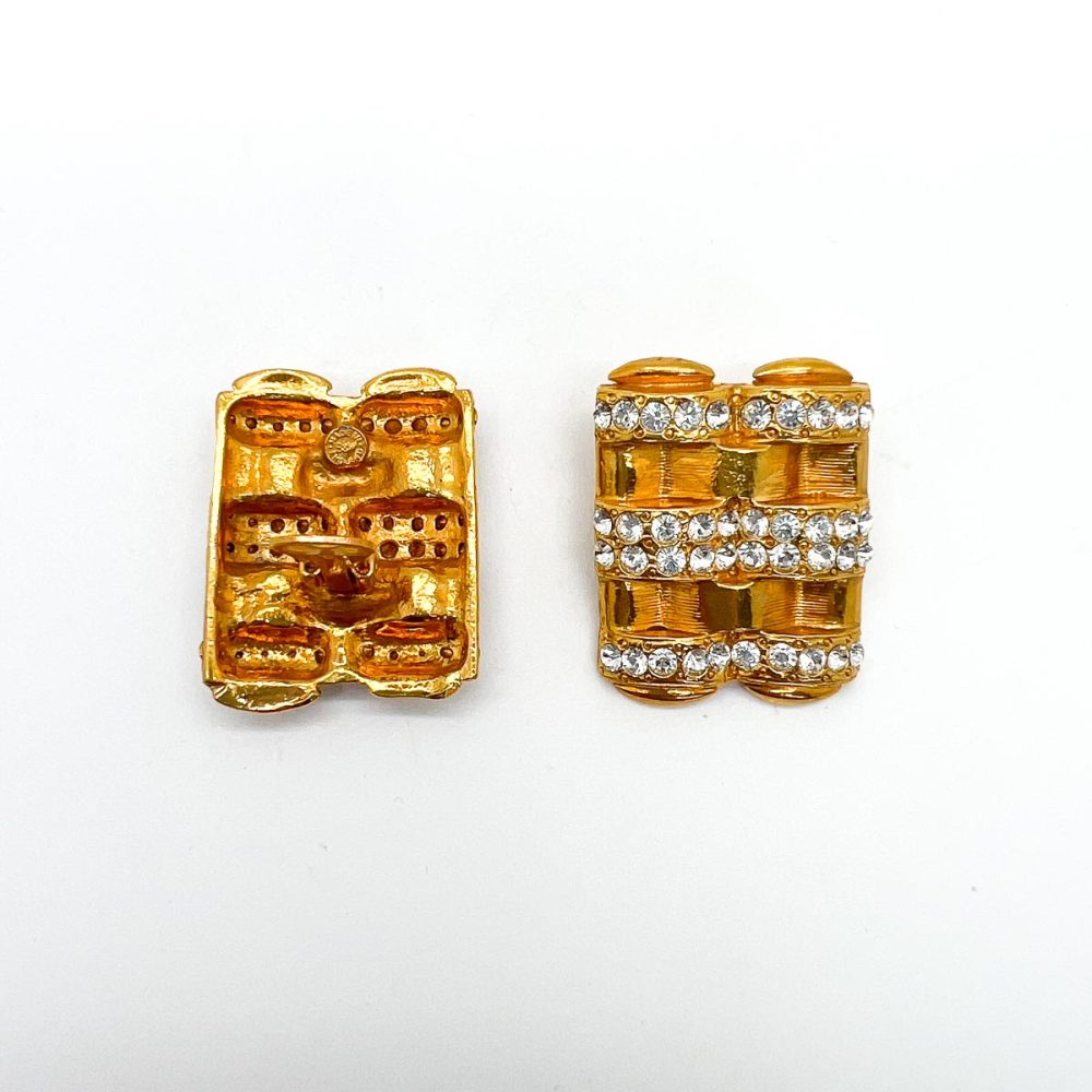 Vintage Butler & Wilson Deco Earrings