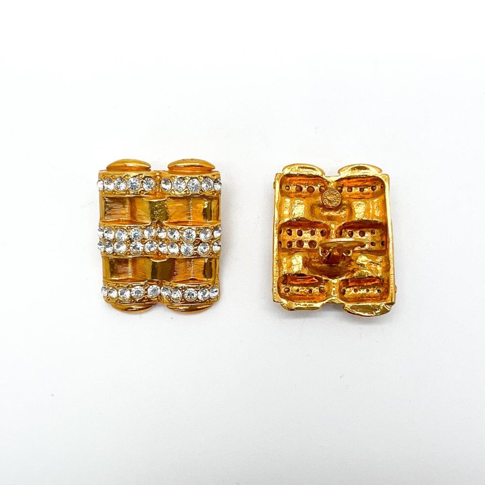 Vintage Butler & Wilson Deco Earrings