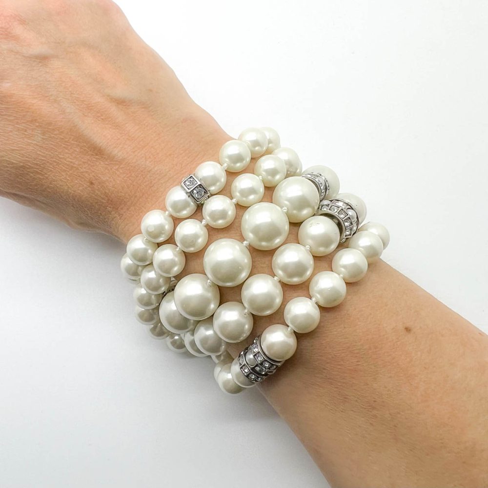 Vintage Givenchy Pearl Bracelet