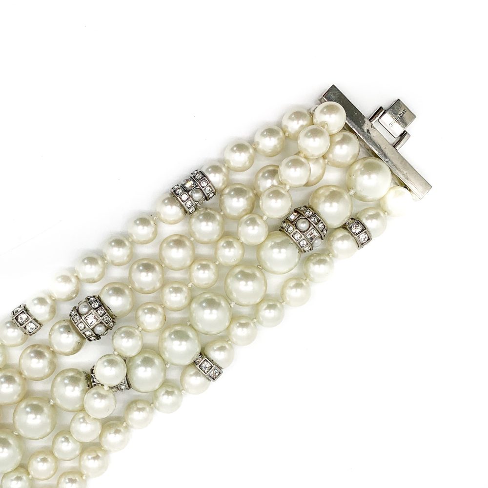 Vintage Givenchy Pearl Bracelet