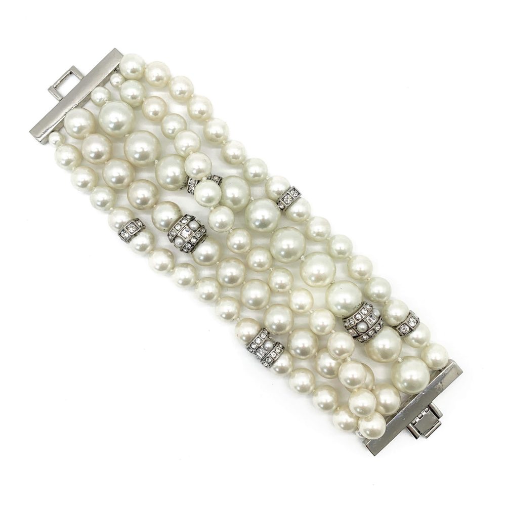 Vintage Givenchy Pearl Bracelet
