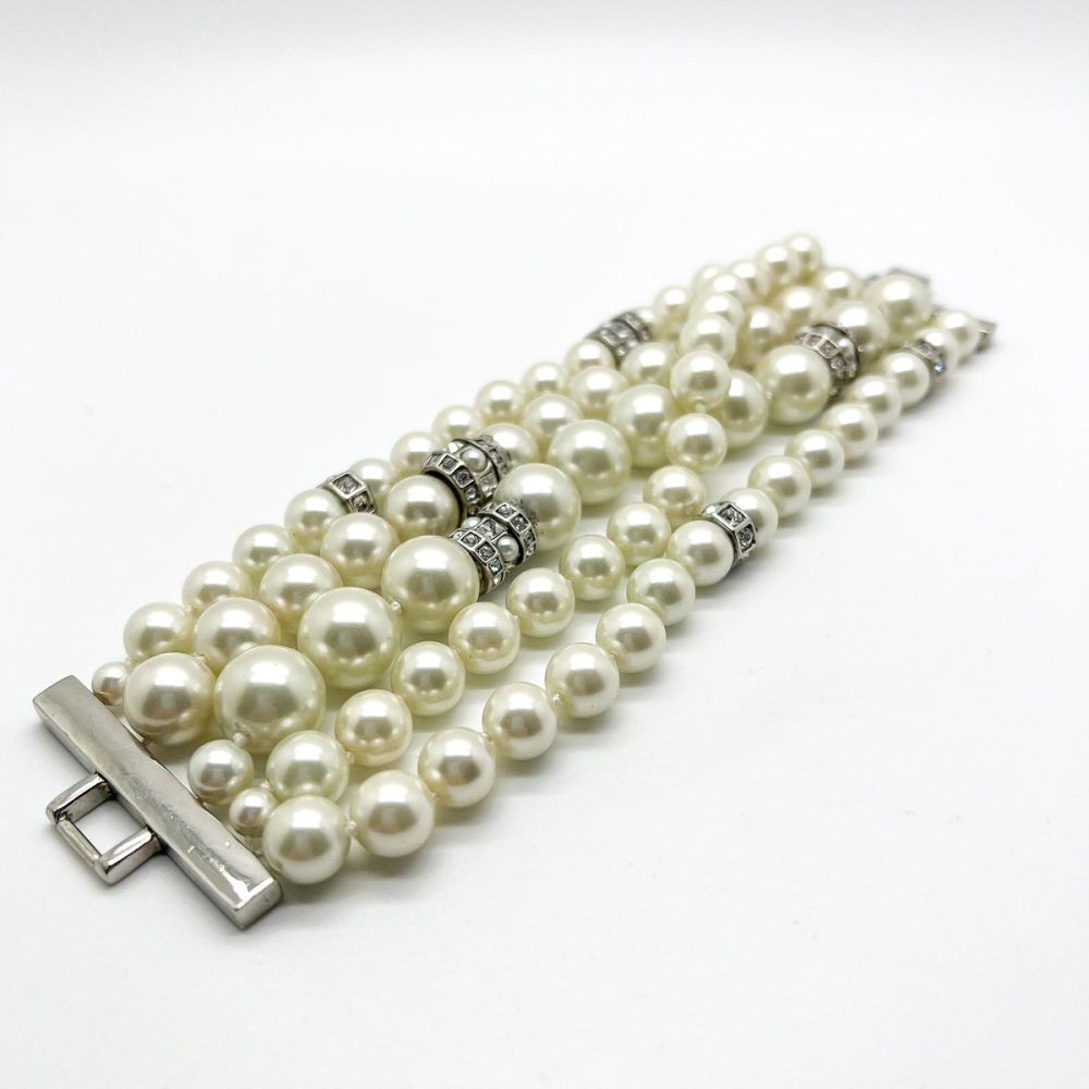 Vintage Givenchy Pearl Bracelet