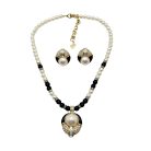 Jennifer Gibson Jewellery 1492 (2) Vintage Dior Monochrome Necklace