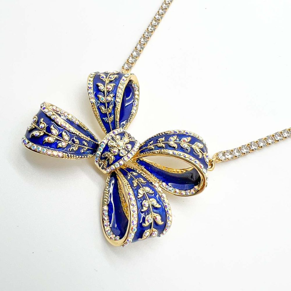Vintage Butler & Wilson Bow Necklace
