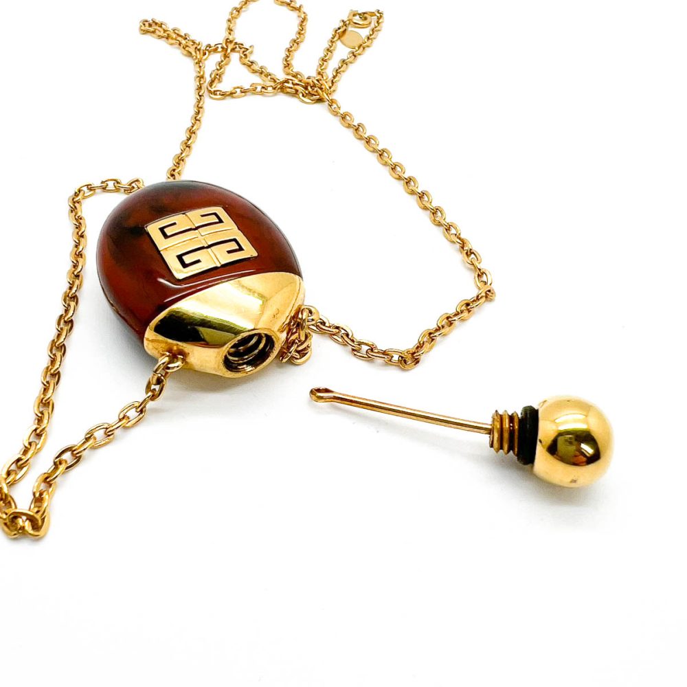 Vintage Givenchy Perfume Necklace