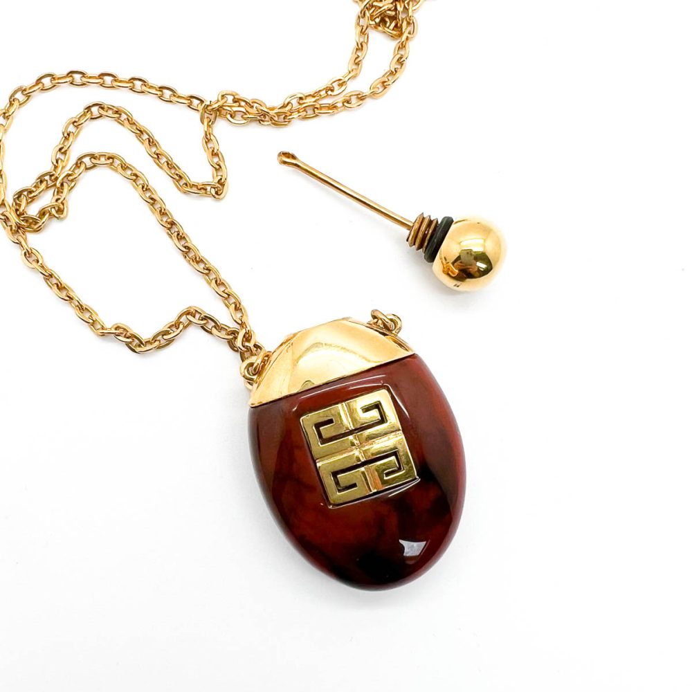 Vintage Givenchy Perfume Necklace