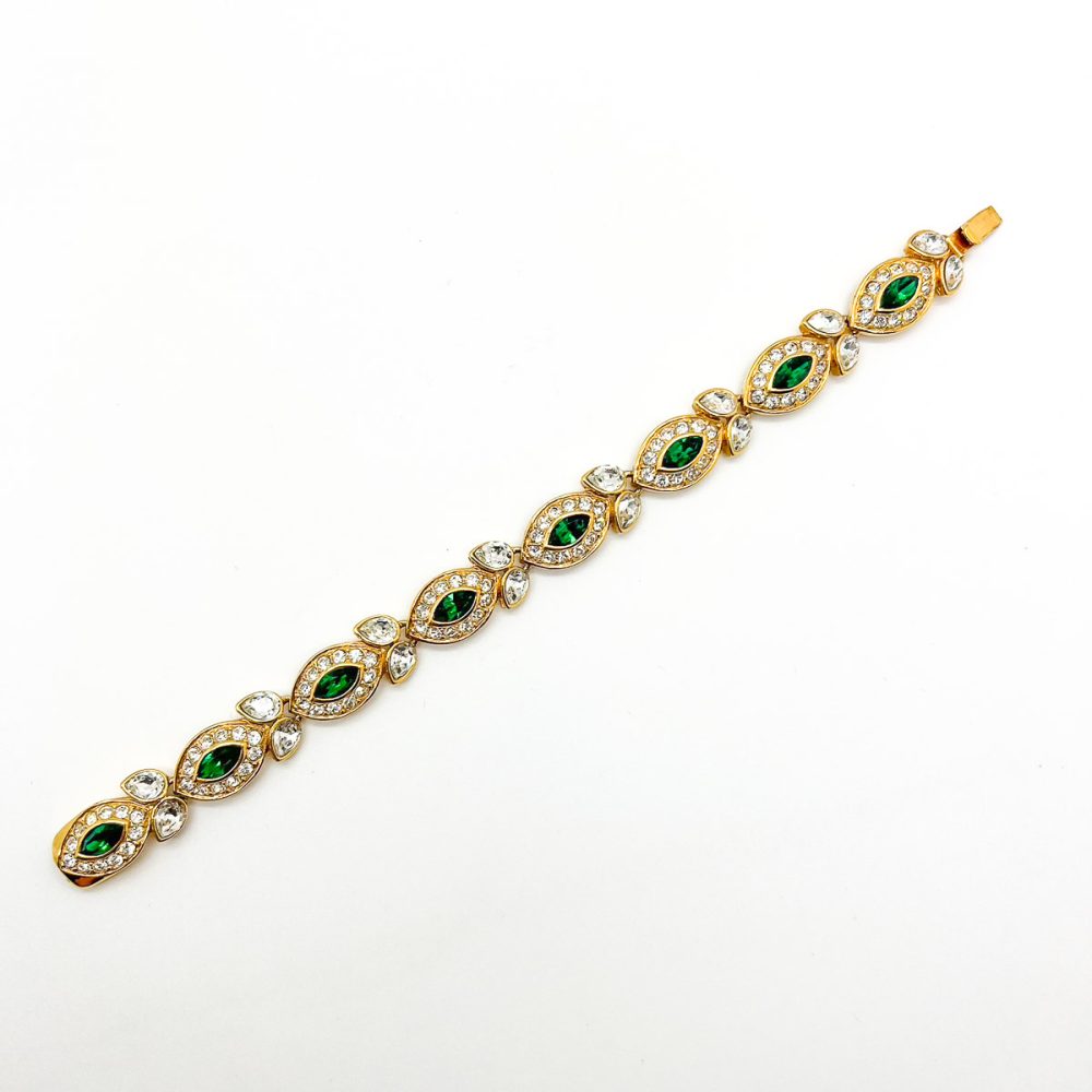 Vintage Attwood & Sawyer Emerald Bracelet