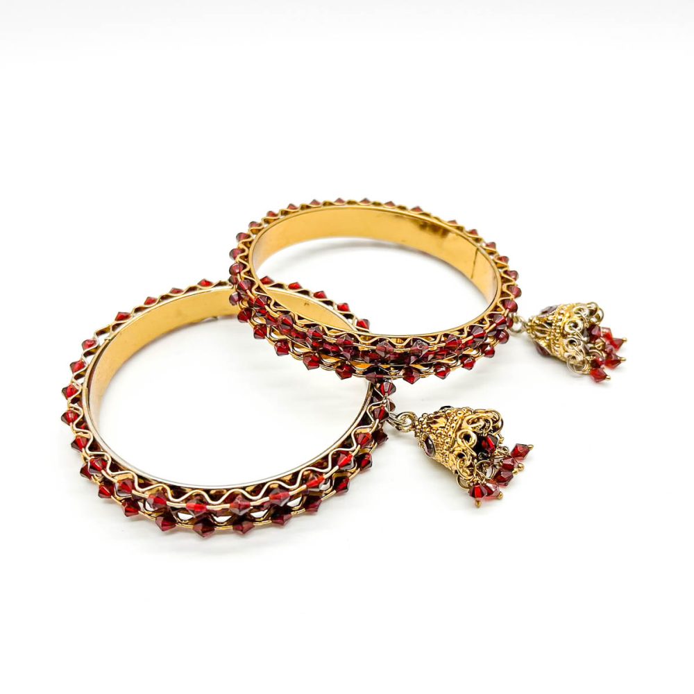 Garnet Stacking Bangles