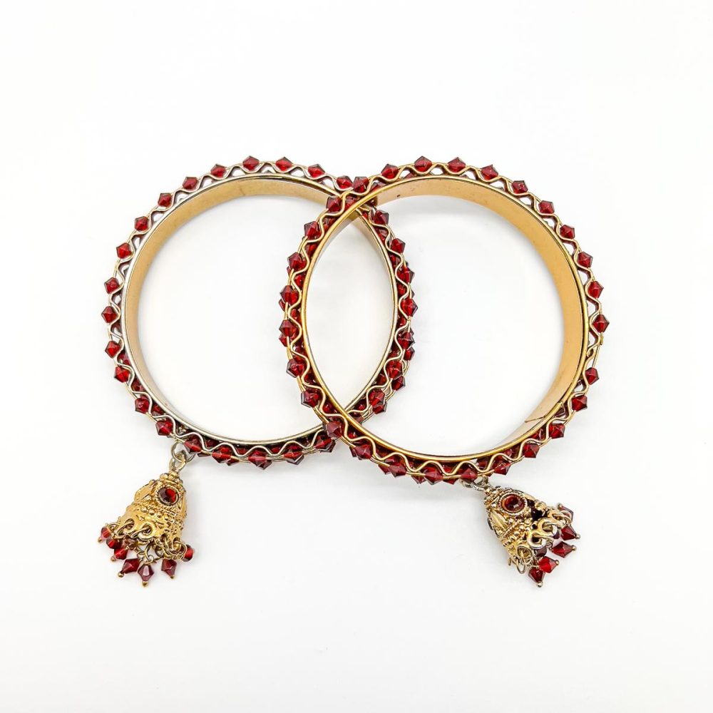 Garnet Stacking Bangles