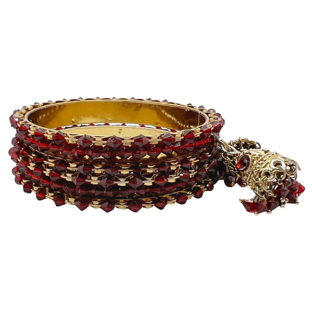 Garnet Stacking Bangles