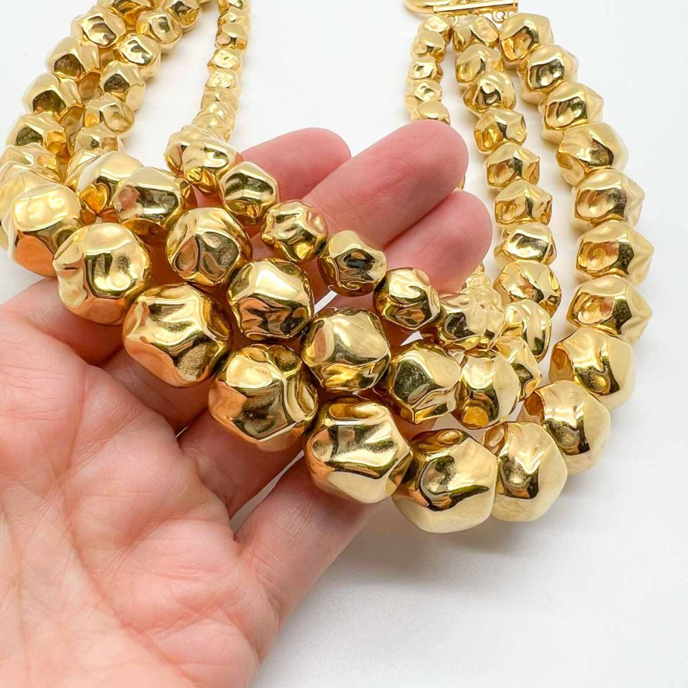 Vintage Givenchy Nugget Necklace