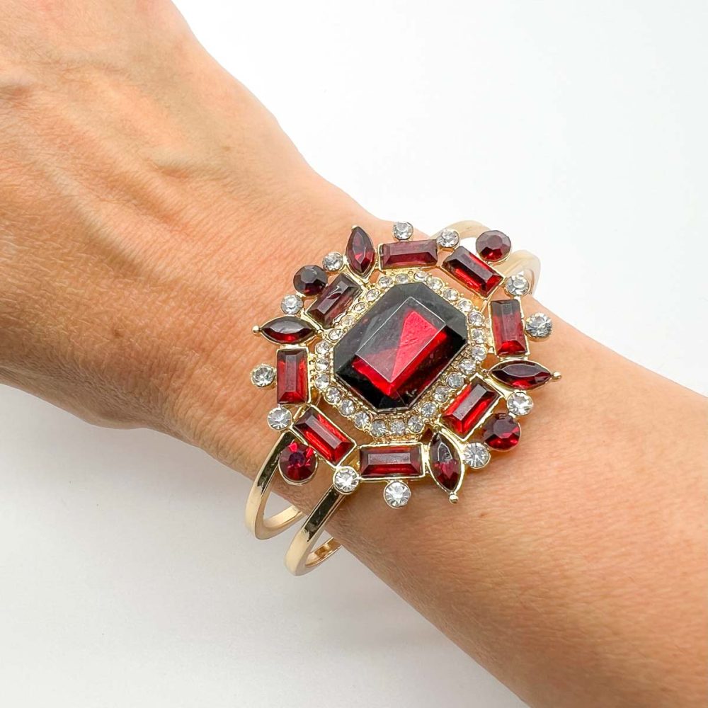Victorian Inspired Clamper Bangle
