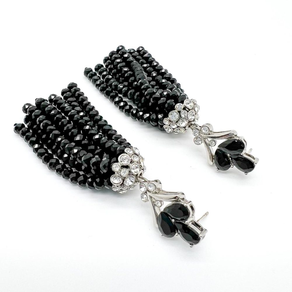 Vintage Monet Tassel Earrings