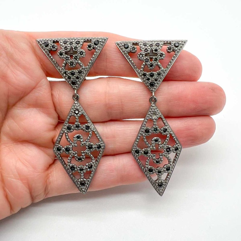 Vintage Dior Kite Earrings