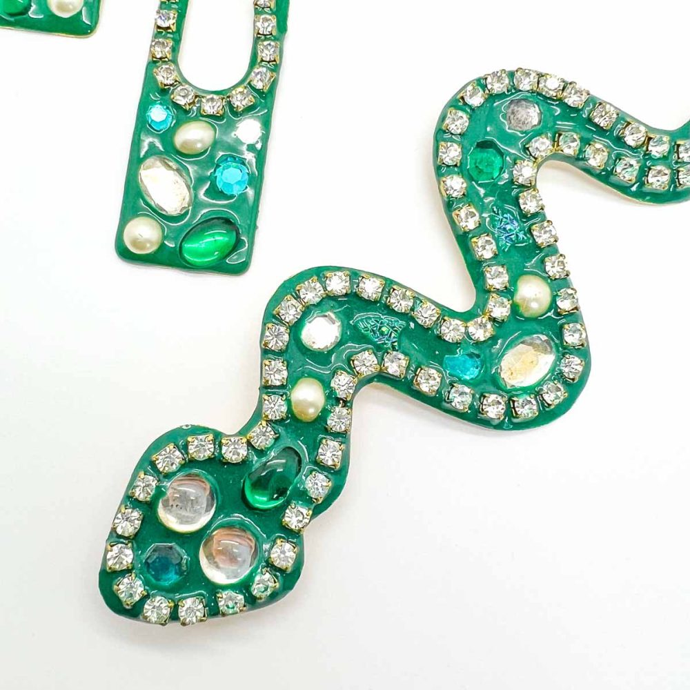 Vintage Fernellas Jools Snake Brooch